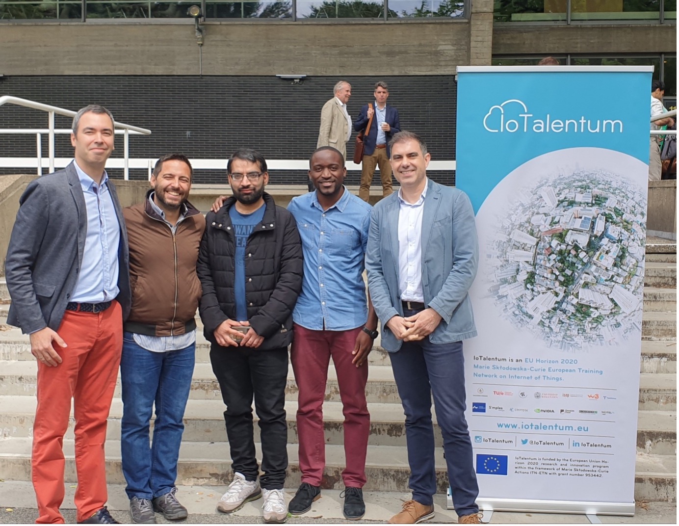 ISEP researchers at IoTalentum Third Network Meeting, 4-8 July 2022.